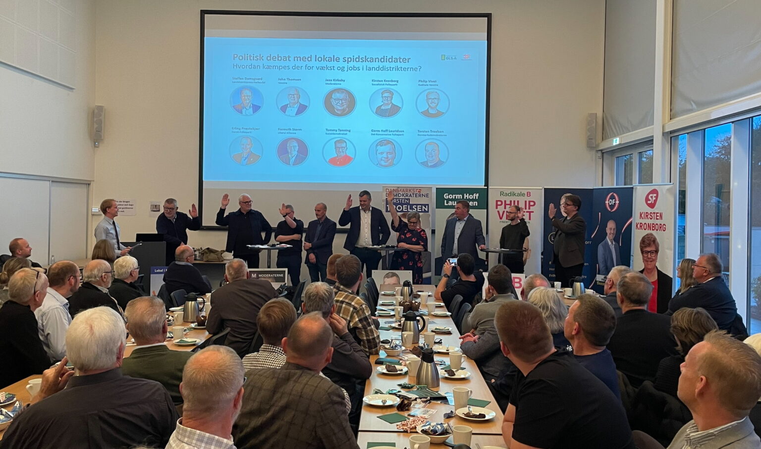 Herning Kommunes spidskandidater var i den varme stol, da Grøn Topart, Landdistrikternes Fællesråd og Herning-Ikast Landboforening inviterede til politisik debat.